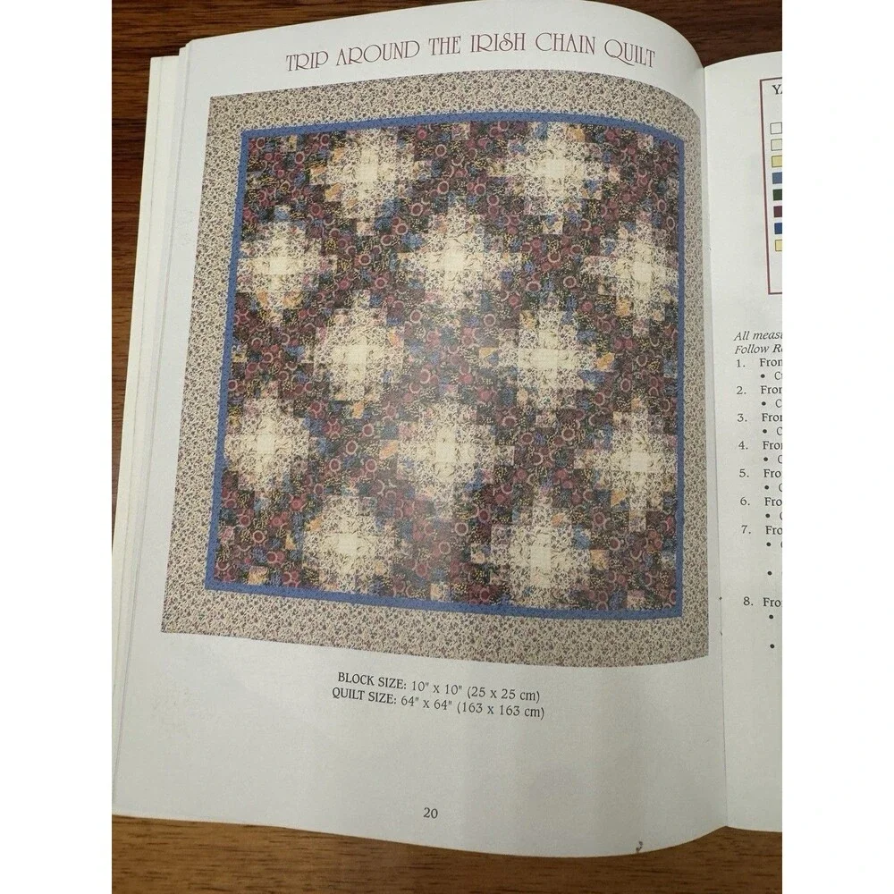 Country Bouquet Quilts Debbie Foley Valerie Boman Pattern Book Cotton Pickin